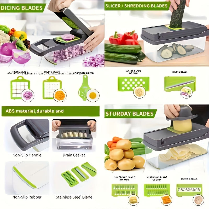 Vegetable Cutter Chopper and Slicer